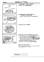 Предварительный просмотр 1256 страницы Mitsubishi Eclipse 1990 Service Manual