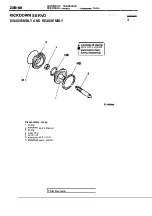 Предварительный просмотр 1274 страницы Mitsubishi Eclipse 1990 Service Manual