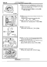 Предварительный просмотр 1324 страницы Mitsubishi Eclipse 1990 Service Manual