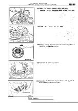 Предварительный просмотр 1345 страницы Mitsubishi Eclipse 1990 Service Manual