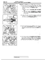 Предварительный просмотр 1358 страницы Mitsubishi Eclipse 1990 Service Manual