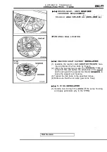 Предварительный просмотр 1361 страницы Mitsubishi Eclipse 1990 Service Manual