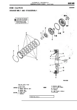 Предварительный просмотр 1367 страницы Mitsubishi Eclipse 1990 Service Manual