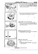 Предварительный просмотр 1371 страницы Mitsubishi Eclipse 1990 Service Manual