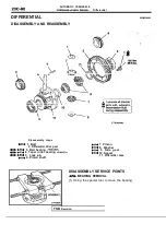 Предварительный просмотр 1374 страницы Mitsubishi Eclipse 1990 Service Manual