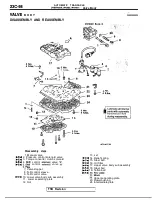 Предварительный просмотр 1382 страницы Mitsubishi Eclipse 1990 Service Manual