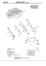 Предварительный просмотр 1384 страницы Mitsubishi Eclipse 1990 Service Manual