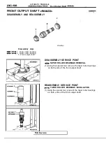 Предварительный просмотр 1390 страницы Mitsubishi Eclipse 1990 Service Manual