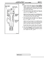 Предварительный просмотр 1395 страницы Mitsubishi Eclipse 1990 Service Manual