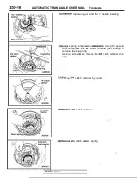 Предварительный просмотр 1420 страницы Mitsubishi Eclipse 1990 Service Manual