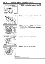 Предварительный просмотр 1426 страницы Mitsubishi Eclipse 1990 Service Manual