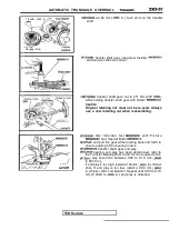 Предварительный просмотр 1439 страницы Mitsubishi Eclipse 1990 Service Manual