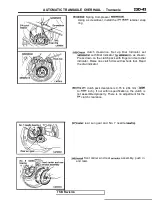 Предварительный просмотр 1445 страницы Mitsubishi Eclipse 1990 Service Manual