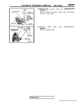 Предварительный просмотр 1469 страницы Mitsubishi Eclipse 1990 Service Manual