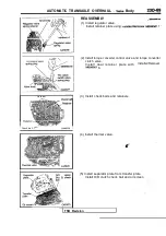 Предварительный просмотр 1471 страницы Mitsubishi Eclipse 1990 Service Manual