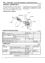 Предварительный просмотр 1506 страницы Mitsubishi Eclipse 1990 Service Manual