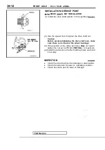 Предварительный просмотр 1516 страницы Mitsubishi Eclipse 1990 Service Manual