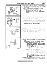 Предварительный просмотр 1521 страницы Mitsubishi Eclipse 1990 Service Manual