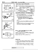 Предварительный просмотр 1522 страницы Mitsubishi Eclipse 1990 Service Manual