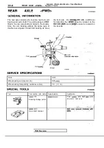 Предварительный просмотр 1536 страницы Mitsubishi Eclipse 1990 Service Manual