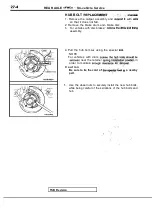 Preview for 1538 page of Mitsubishi Eclipse 1990 Service Manual