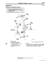 Preview for 1541 page of Mitsubishi Eclipse 1990 Service Manual