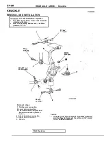 Preview for 1554 page of Mitsubishi Eclipse 1990 Service Manual