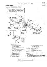 Preview for 1555 page of Mitsubishi Eclipse 1990 Service Manual