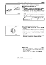 Preview for 1557 page of Mitsubishi Eclipse 1990 Service Manual