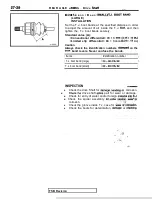 Предварительный просмотр 1562 страницы Mitsubishi Eclipse 1990 Service Manual