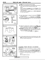 Предварительный просмотр 1574 страницы Mitsubishi Eclipse 1990 Service Manual