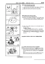 Предварительный просмотр 1577 страницы Mitsubishi Eclipse 1990 Service Manual