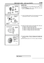 Предварительный просмотр 1583 страницы Mitsubishi Eclipse 1990 Service Manual