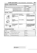 Предварительный просмотр 1593 страницы Mitsubishi Eclipse 1990 Service Manual