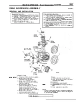 Предварительный просмотр 1623 страницы Mitsubishi Eclipse 1990 Service Manual