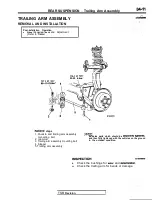 Предварительный просмотр 1627 страницы Mitsubishi Eclipse 1990 Service Manual