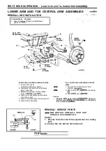 Предварительный просмотр 1628 страницы Mitsubishi Eclipse 1990 Service Manual