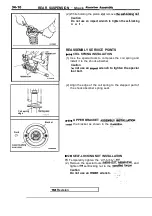 Предварительный просмотр 1632 страницы Mitsubishi Eclipse 1990 Service Manual