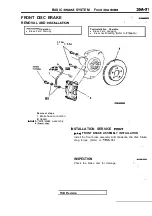 Предварительный просмотр 1669 страницы Mitsubishi Eclipse 1990 Service Manual