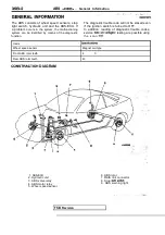 Предварительный просмотр 1690 страницы Mitsubishi Eclipse 1990 Service Manual