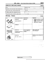 Предварительный просмотр 1691 страницы Mitsubishi Eclipse 1990 Service Manual