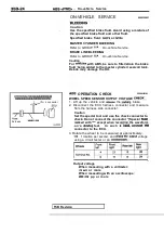 Предварительный просмотр 1712 страницы Mitsubishi Eclipse 1990 Service Manual