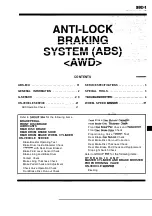 Предварительный просмотр 1731 страницы Mitsubishi Eclipse 1990 Service Manual