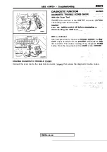 Предварительный просмотр 1735 страницы Mitsubishi Eclipse 1990 Service Manual