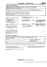 Предварительный просмотр 1745 страницы Mitsubishi Eclipse 1990 Service Manual