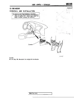 Предварительный просмотр 1759 страницы Mitsubishi Eclipse 1990 Service Manual