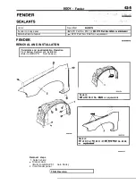 Предварительный просмотр 1829 страницы Mitsubishi Eclipse 1990 Service Manual