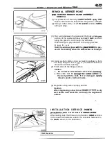 Предварительный просмотр 1847 страницы Mitsubishi Eclipse 1990 Service Manual