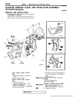 Предварительный просмотр 1850 страницы Mitsubishi Eclipse 1990 Service Manual