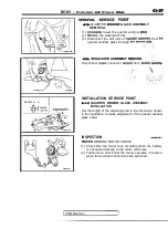 Предварительный просмотр 1851 страницы Mitsubishi Eclipse 1990 Service Manual